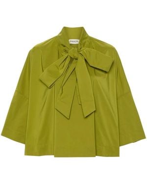 Essentiel Antwerp Gator ブラウス - グリーン
