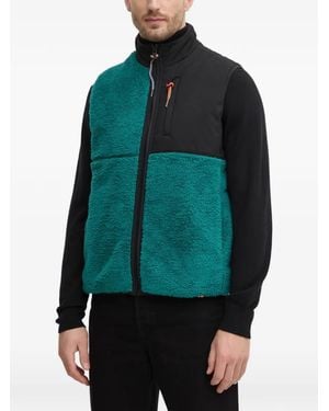 Benetton Colour-Block Gilet - Green