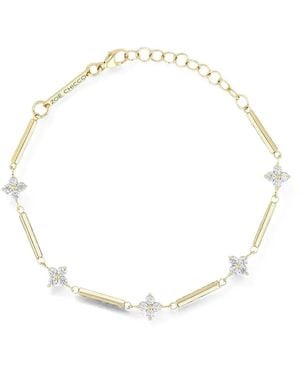 Zoe Chicco Diamond Bracelet - Metallic