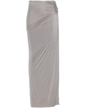 ANDAMANE Trish Maxi Skirt - Grey