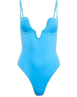 Fleur du Mal Seduce Swimsuit - Blue