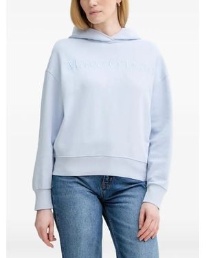 Marc O' Polo Logo Hoodie - Blue