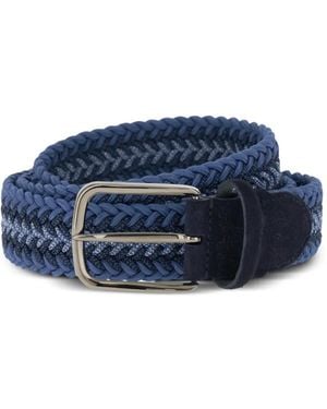 BOGGI Woven Belt - Blue