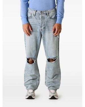 OTHER MATTERS DENIM Relaxed Distressed Jeans - Blue