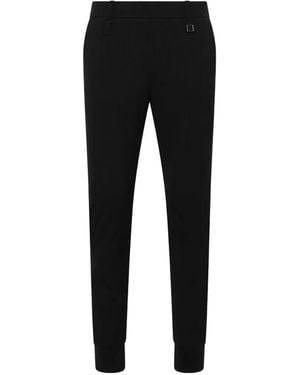 WOOYOUNGMI Cuffed Tailored Trousers - Black