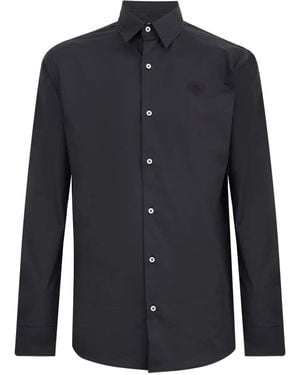 FAMILY FIRST Embroidered Shirt - Blue