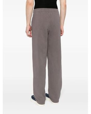 Holzweiler Logo-Print Track Trousers - Grey