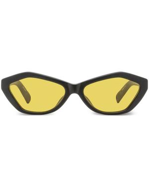 Jacquemus Bambino Sonnenbrille Mit Geometrischem Gestell - Mettallic