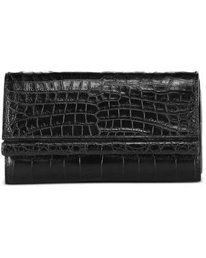 Angela Alvarez Demi Eva Bo Clutch Bag - Black