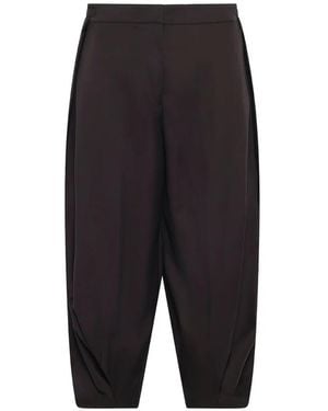 Loewe Draped Trousers - Black
