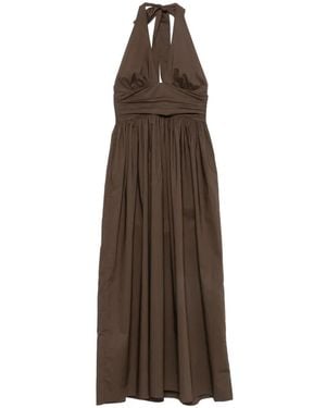 halter feather dress Ciel Halter Neck Ostrich Feather Dress – Cielie main image 1
