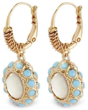 Gas Bijoux Tao Splash Drop Earrings - White