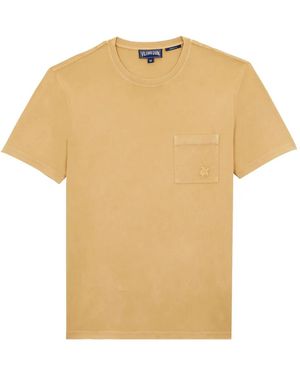 Vilebrequin T-Shirt aus Bio-Baumwolle - Natur