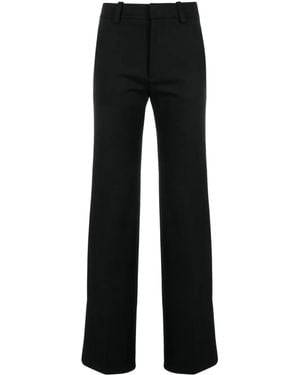 Victoria Beckham Hose Mit Hohem Bund - Schwarz