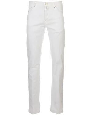 Kiton Five-Pocket Jeans - White