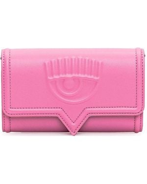 Chiara Ferragni Eyelike Shoulder Bag - Pink