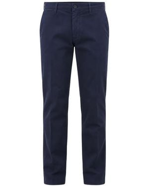 XC Pressed-Crease Trousers - Blue