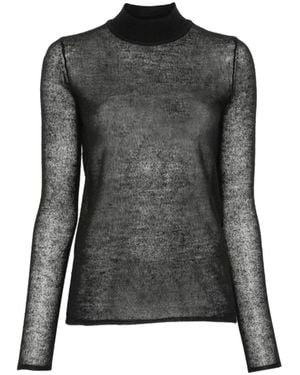 Barbara Bui Maglione Con Collo Rialzato - Nero