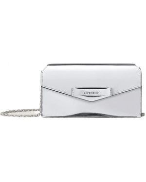 Givenchy Cartera Antigona De Piel - Blanco