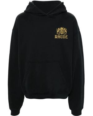 Rhude Cresta パーカー - ブラック