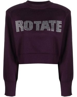 ROTATE BIRGER CHRISTENSEN Sweatshirts - Morado