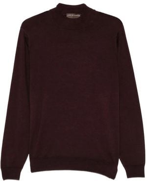 FILIPPO DE LAURENTIIS High-Neck Jumper - Purple