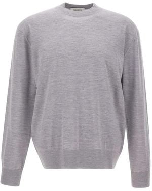 Laneus Crew-Neck Sweater - Gray
