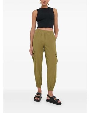 Silvian Heach Broek Met Zak Manchetten - Groen