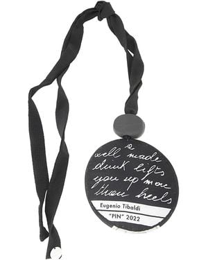 Maria Calderara Pendant Necklace - ブラック