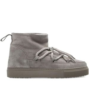 Inuikii Botas de ante con cordones - Gris