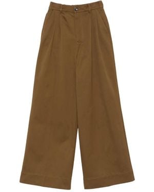 Soeur Pleated Pants - Green