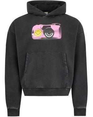 Market Smiley Graphic Hoodie - Black