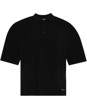 Alexander Wang Polo À Logo Imprimé - Black