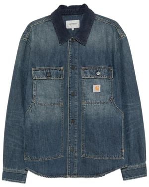 Carhartt Chaqueta Con Parche Del Logo - Azul