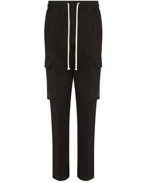 State of Order Drawstring Cargo Trousers - Black