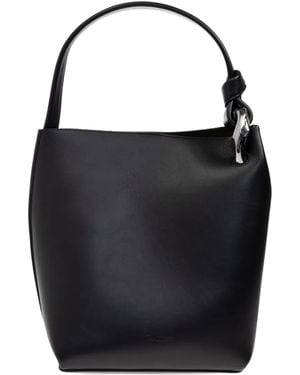 JW Anderson Leather Tote Bag - Black