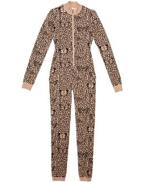 Fleur du Mal Knitted Catsuit - Multicolour