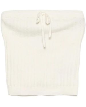 Reformation Zazie Top - White