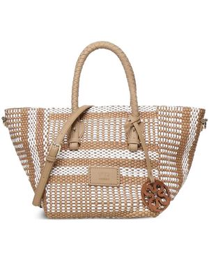 V73 Stefanie Woven Tote Bag - Natural