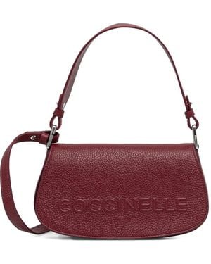Coccinelle Sac À Bandoulière À Design Embossé - Violet
