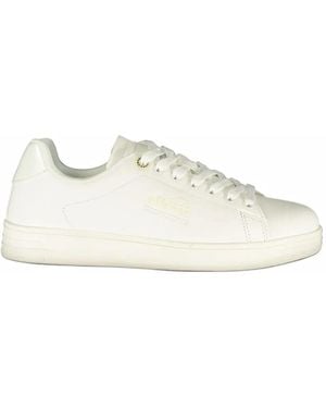Ellesse Logo-Embossed Trainers - White