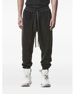 Thom Krom Drawstring Pockets Track Trousers - Black