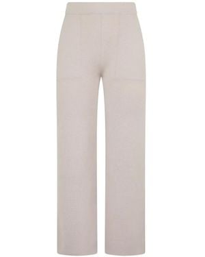 Moorer Straight-Leg Trousers - White