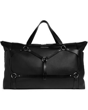 DSquared² Gekooide Duffeltas - Zwart