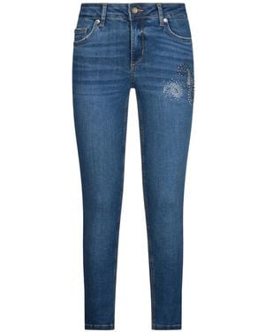 Liu Jo Rhinestone-Embellishment Jeans - Blue