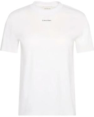 Calvin Klein Crewneck T-Shirt - White