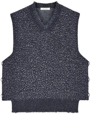 Craig Green Gilet Con Scollo A V - Blu
