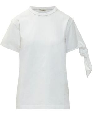 JW Anderson Knot-Detail T-Shirt - White