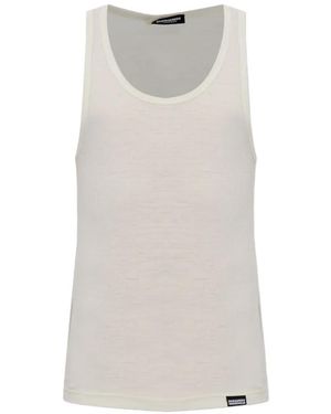 DSquared² Basic Tank Top - Blanco