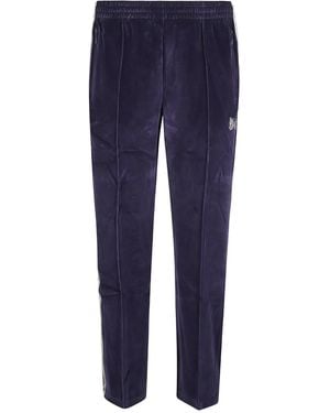 Needles Pantalon De Jogging À Rayures Latérales - Blue
